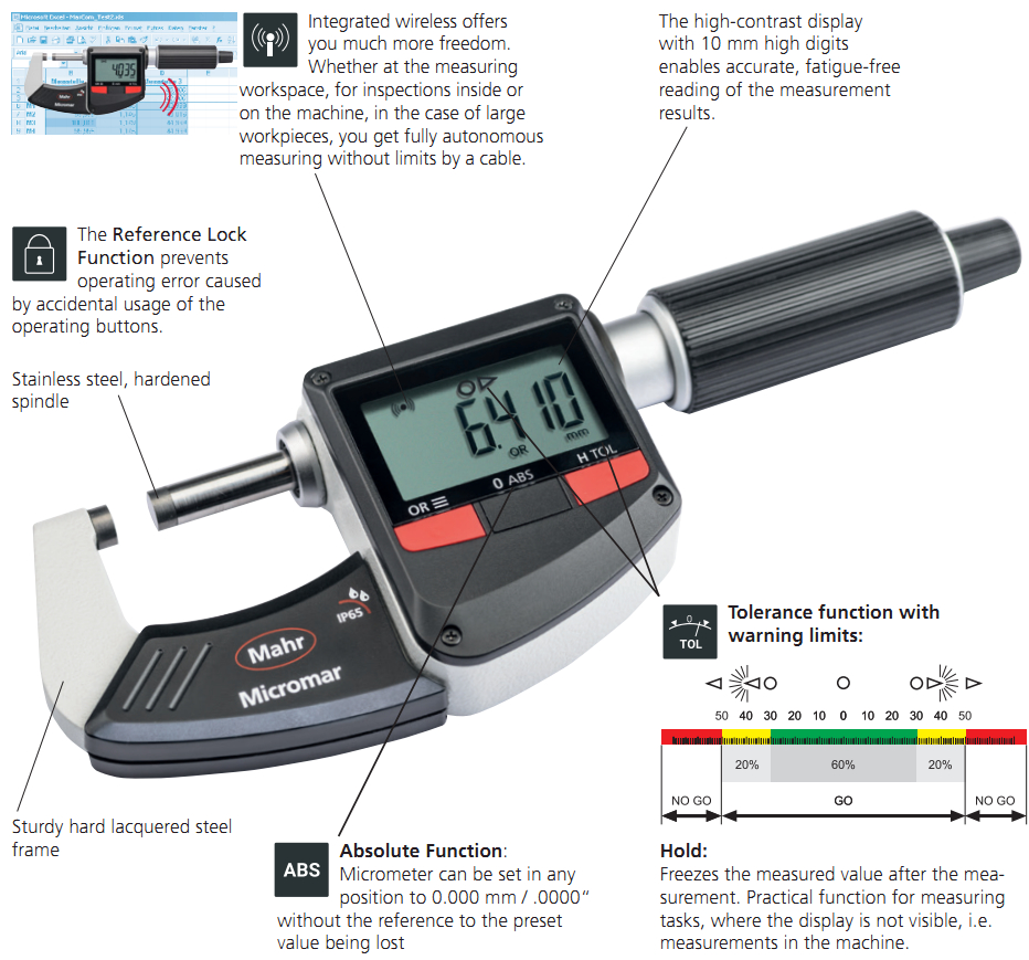 Micrometer ไมโครมิเตอร์